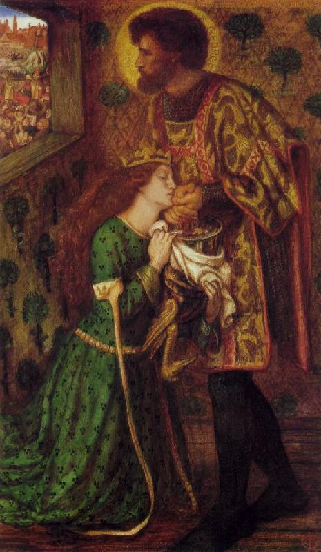 Dante Gabriel Rossetti St. George and the Princess Sabra oil painting picture